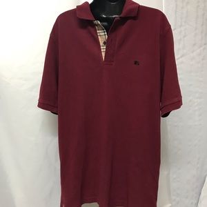 Men Burberry London Classic Fit Polo size med.